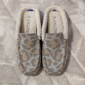Rothy's Leopard Print Slippers
